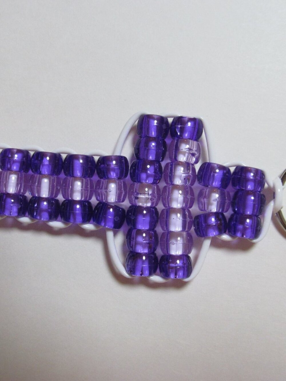 Purple Cross Keychain #11812026
